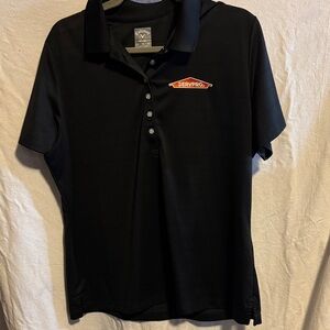 Callaway Woman’s Polo Shirt in Black with Logo
